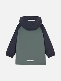 Color Block Rain Jacket