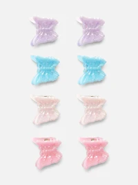 8-Pack Mini Butterfly Hair Clips