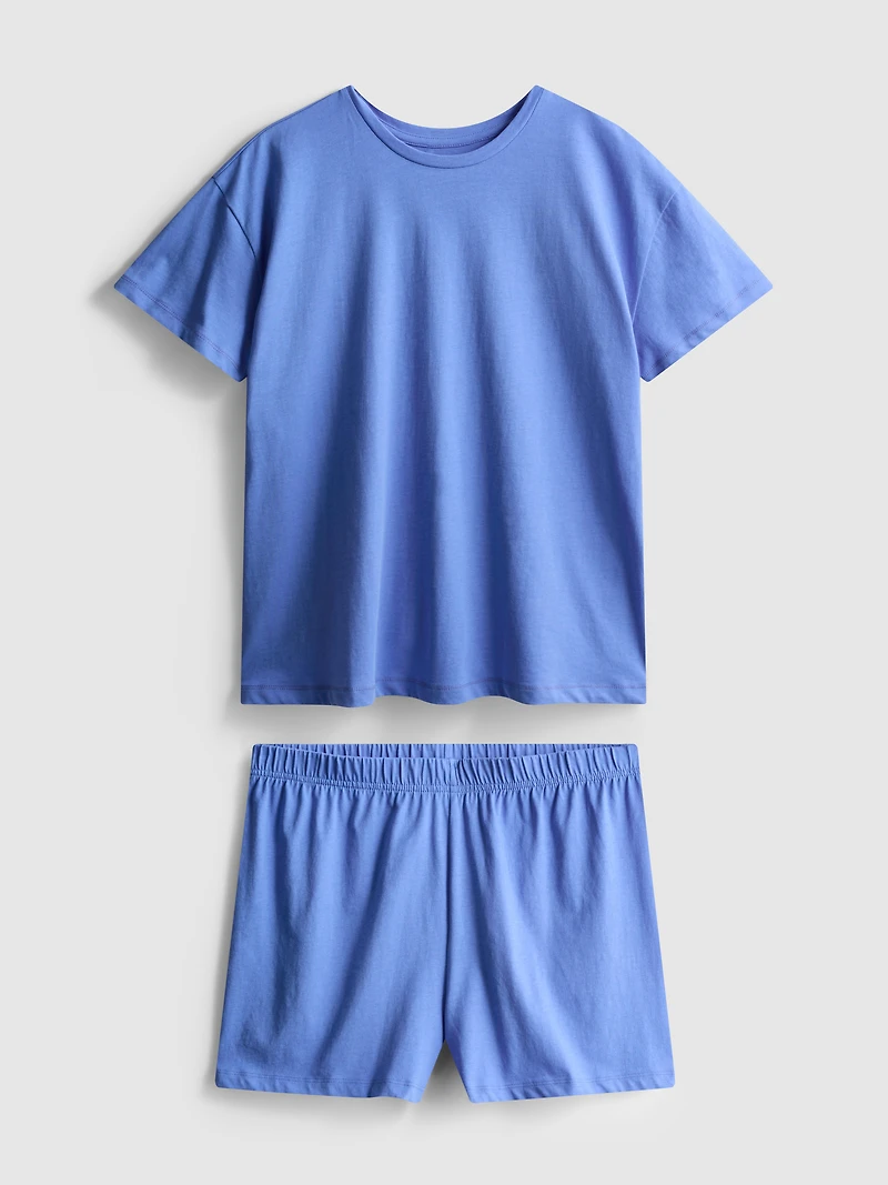 T-Shirt and Shorts Pajamas
