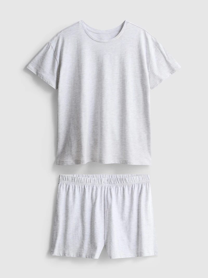 T-Shirt and Shorts Pajamas