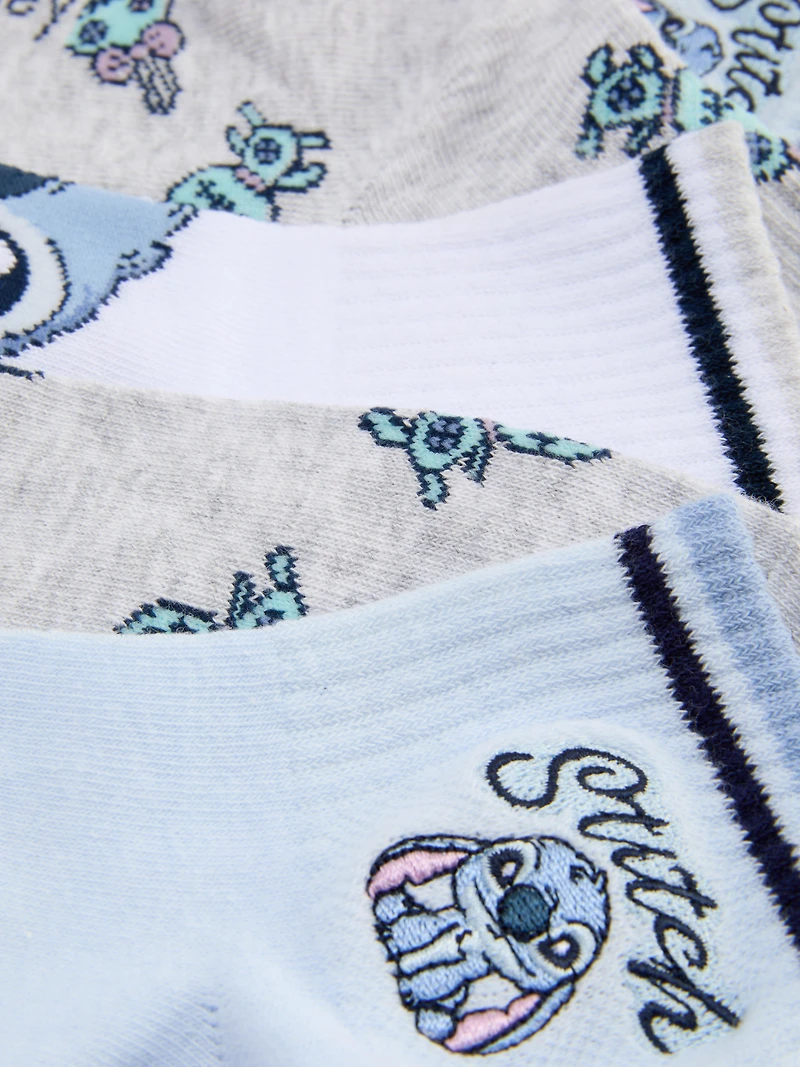 3-Pack Disney’s Stitch Crew Socks
