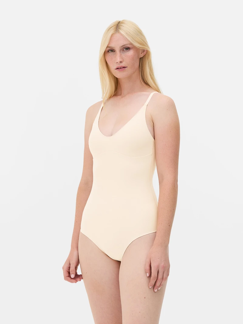 Women's Taupe Shapewear Bodysuit