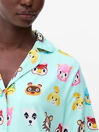 Animal Crossing Boyfriend Short Pajama Set
