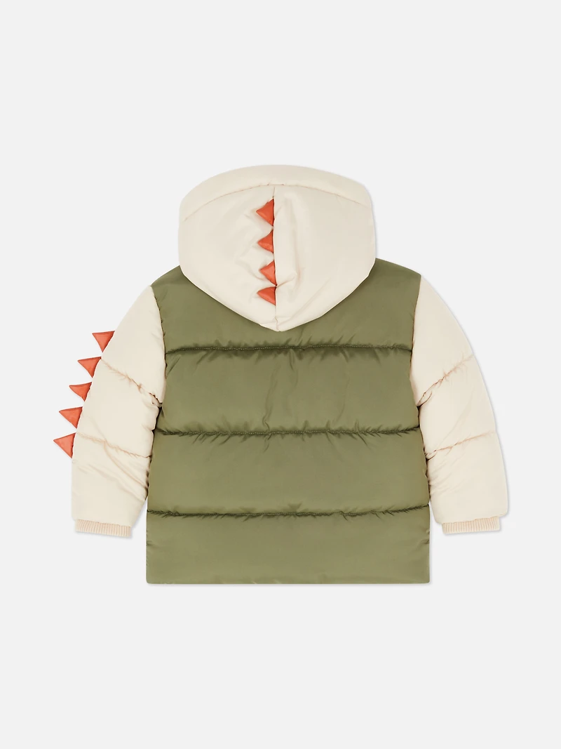 0-36mths | Dinosaur Puffer Jacket