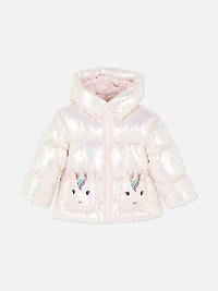 0-36mths | Unicorn Puffer Jacket