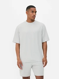 Textured Short Sleeve T-Shirt