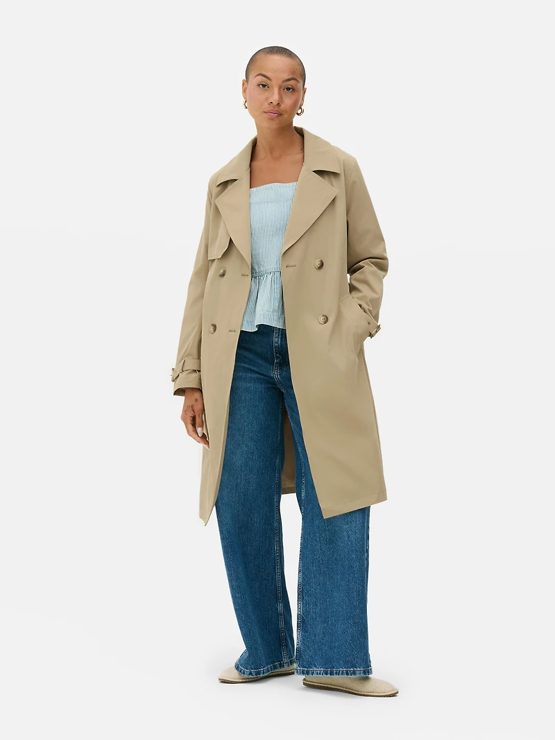 Essential Belted Trench