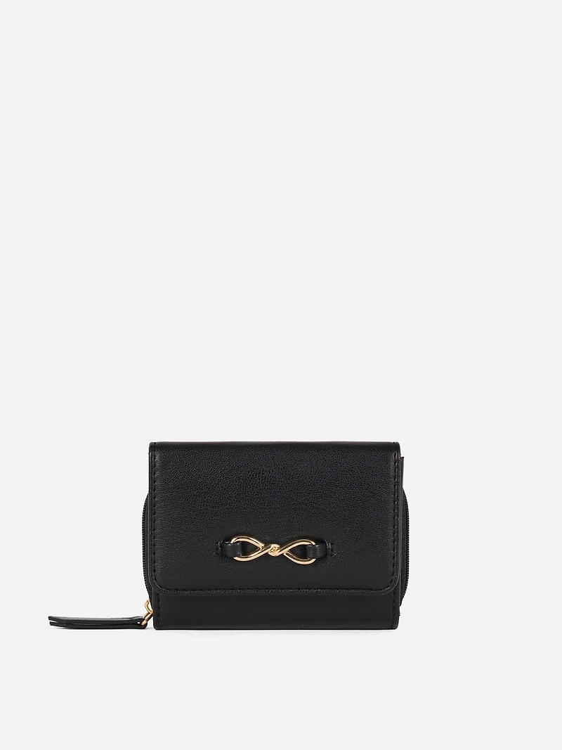 Faux Leather Eternity Purse