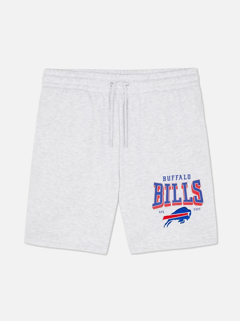 Women's Gray Heather NFL Buffalo Bills Drawstring Shorts