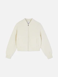Quilted Bomber Jacket