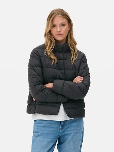 Funnel Puffer Jacket