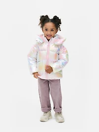 1.5-8yrs | Metallic Puffer Jacket