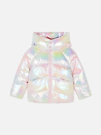 1.5-8yrs | Metallic Puffer Jacket