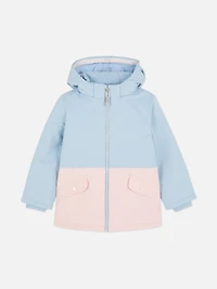1.5-8yrs | Color Block Rain Jacket