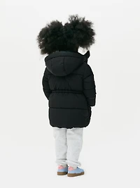 Zip-Up Toggle Puffer Jacket
