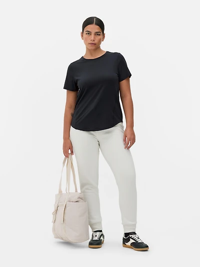 Curved Hem Performance Tee