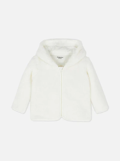 Fluffy Zip-Up Jacket