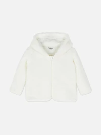 Fluffy Zip-Up Jacket