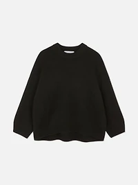 Essential Relaxed Crewneck Sweater