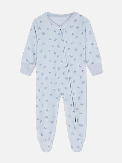 0-18mths | Cozy Zip-Up Newborn Sleeper