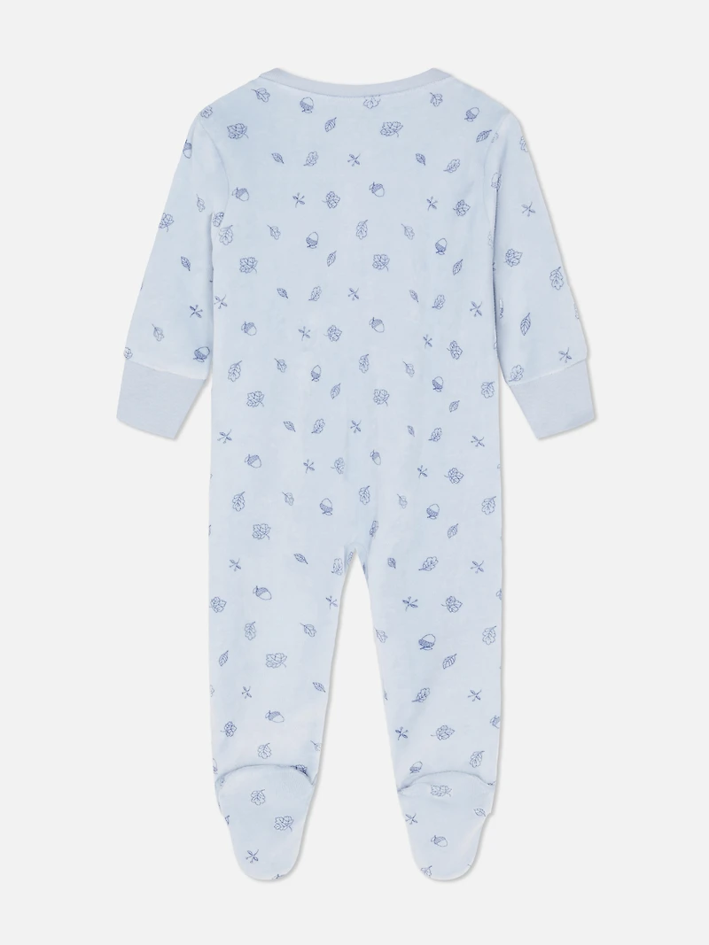 0-18mths | Cozy Zip-Up Newborn Sleeper