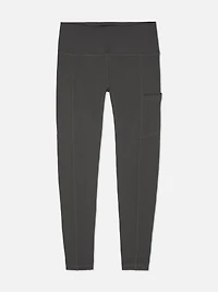 Women's Gray High Waisted Shaping Leggings