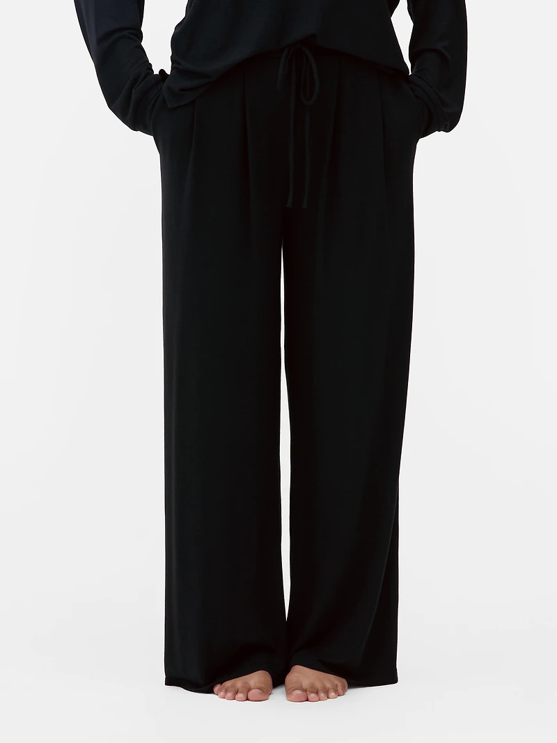 Wide Leg Sleep Pants