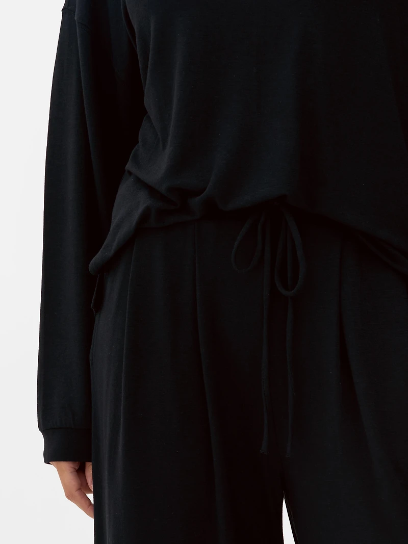 Wide Leg Sleep Pants