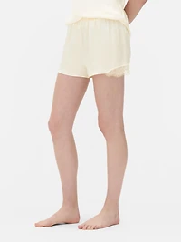 The Edit Lace Trim Shorts