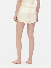The Edit Lace Trim Shorts