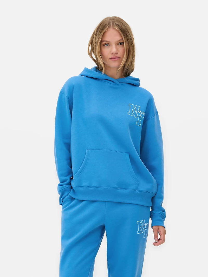 Printed Graphic Hoodie