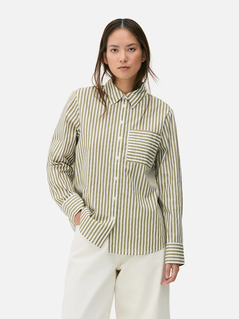 Regular Poplin Shirt