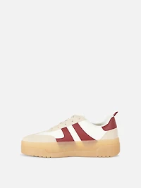 Chunky Gum Sole Low-Top Sneakers