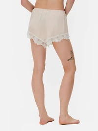 Lace Detail Sleep Shorts