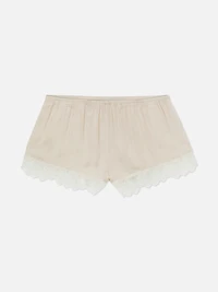 Lace Detail Sleep Shorts