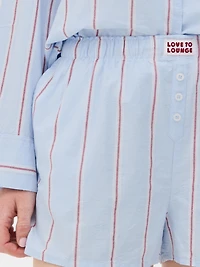 Love To Lounge Striped Shorts