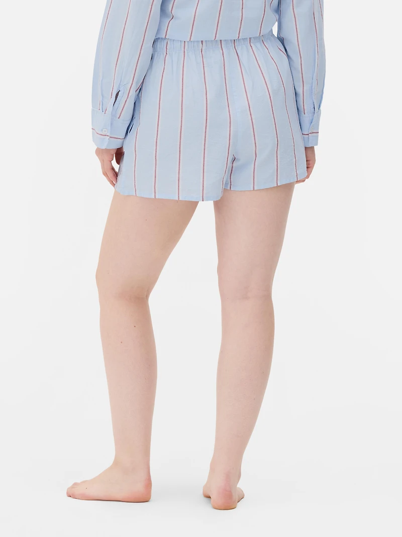 Love To Lounge Striped Shorts