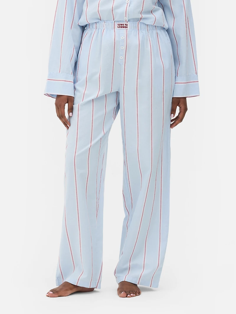 Love To Lounge Striped Pajama Bottoms