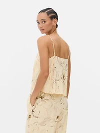 Floral Cami Pajama Top
