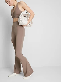 Women's Brown Buttery Soft Flared Leggings