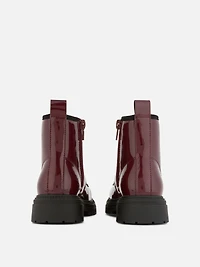 Patent Track Boots