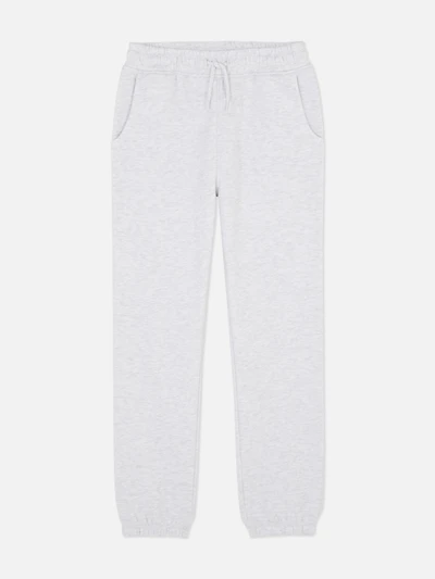 Girls Gray 7-15yrs | Cuffed Joggers