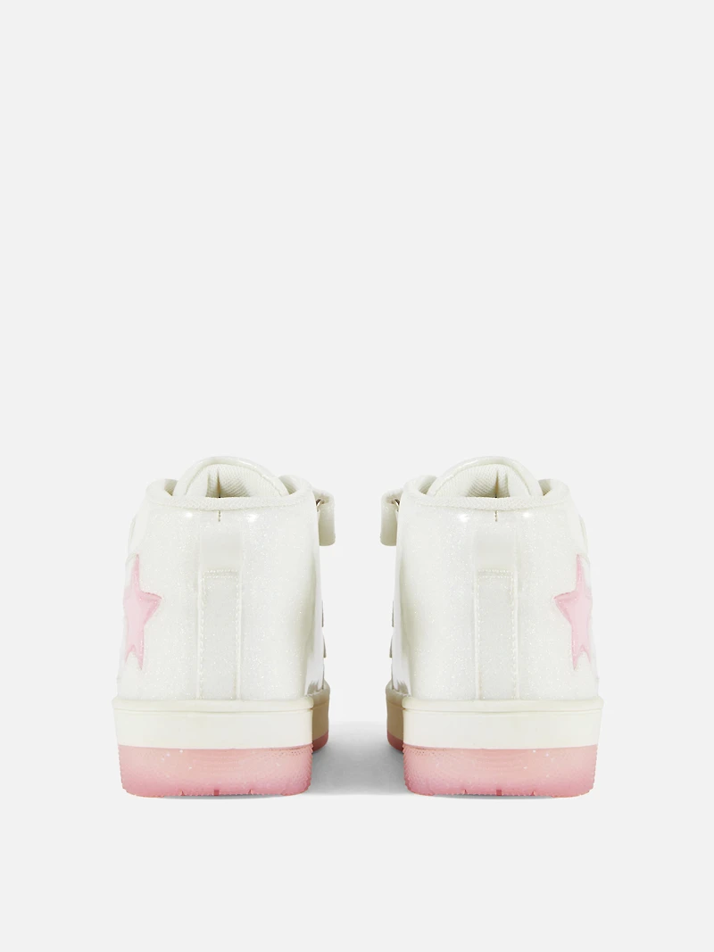 Light-Up Star High-Top Sneakers