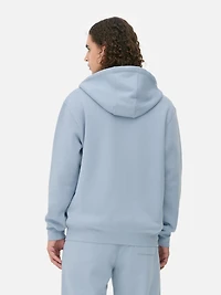Men's Blue Zip Hoodie