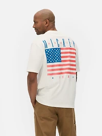 Disney’s Mickey Mouse USA Embroidered T-Shirt