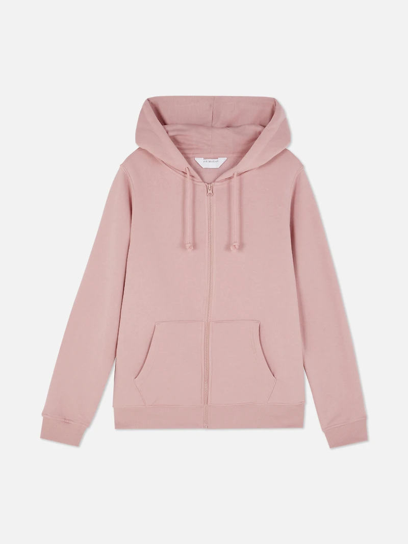 Women's Blush Zip Hoodie