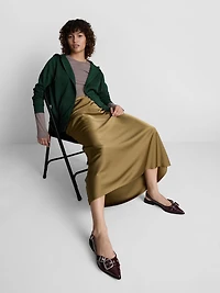 Women's Dark Green Zip Hoodie