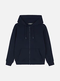 Women's Navy Zip Hoodie