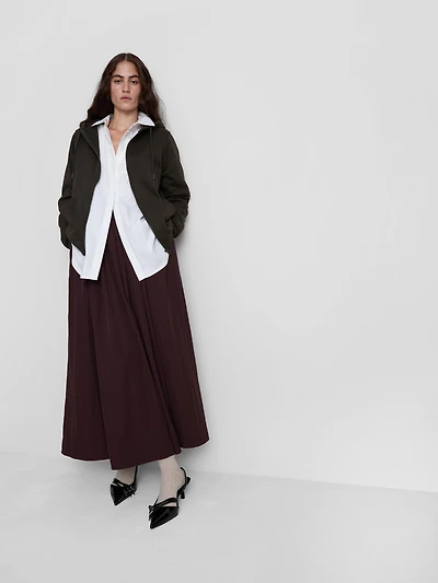 Women's Chocolate Zip Hoodie