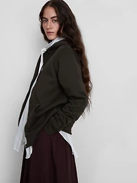 Women's Chocolate Zip Hoodie